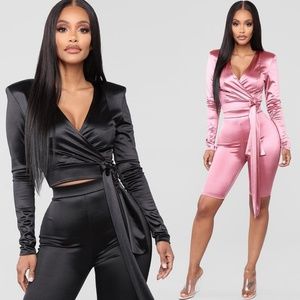 Kylie Jenner x Fashion Nova short set